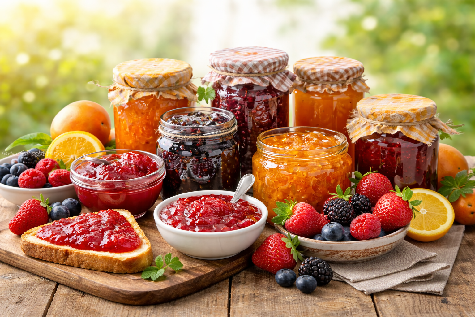 Sylt och marmelad